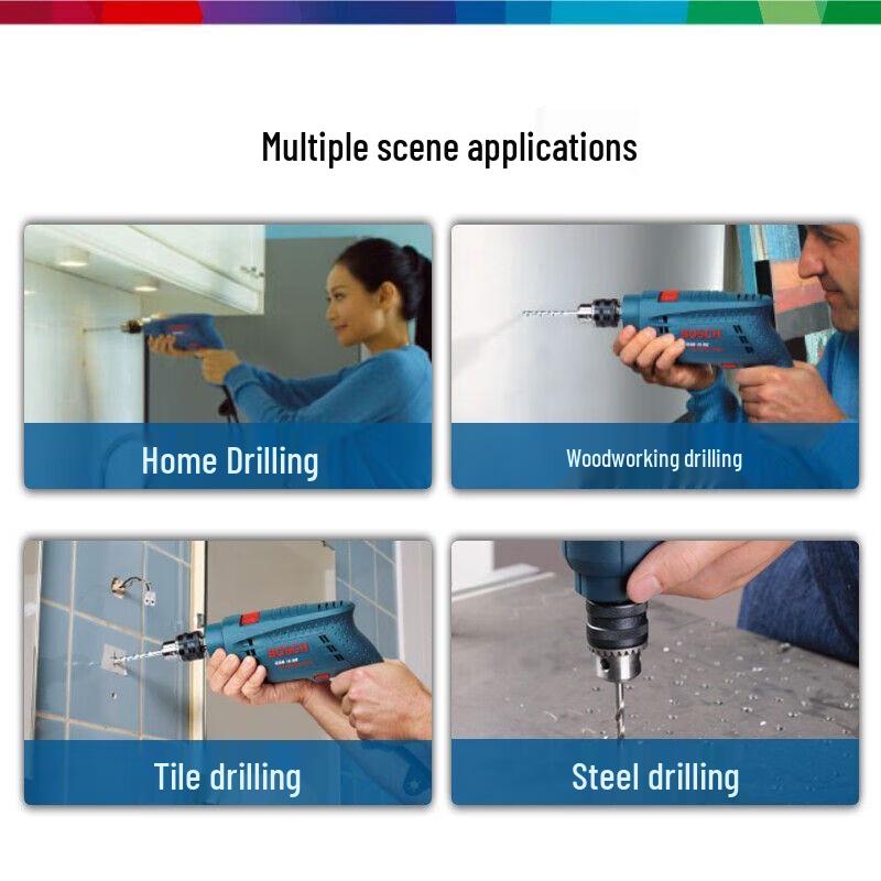 Bosch GSB10RE 500W Multi-function Impact Electric Drill CN plug (adapter included)