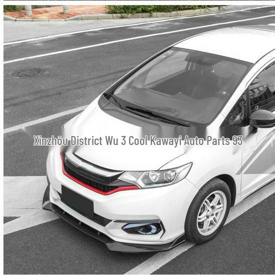 2014-2018 Honda Fit Передний сплиттер губы - Модифицированный обвес