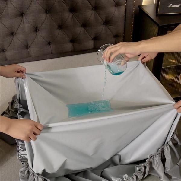 Waterproof Mattress Cover Anti-mite Non-slip Sheet Dust Cover Fitted Sheet Bed Protector Cover Bedspread Breathable&Skin-friendly