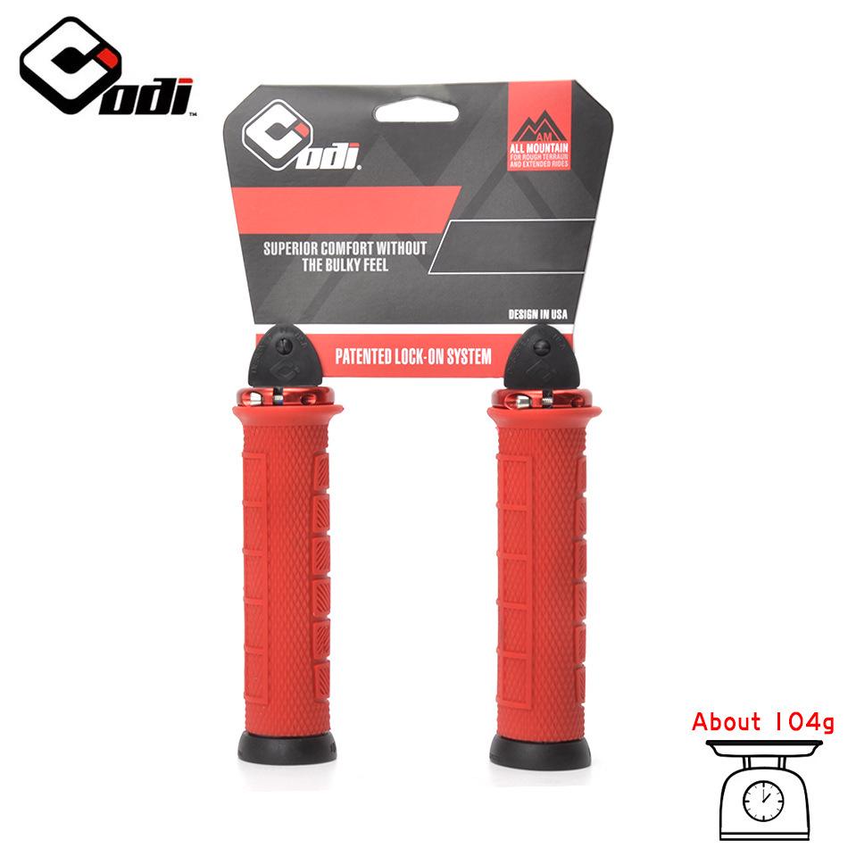 ODI Silicone Lock-on Ultra-light Anti-slip Mountain Bike Handlebar Grip for Downhill & Off-road.