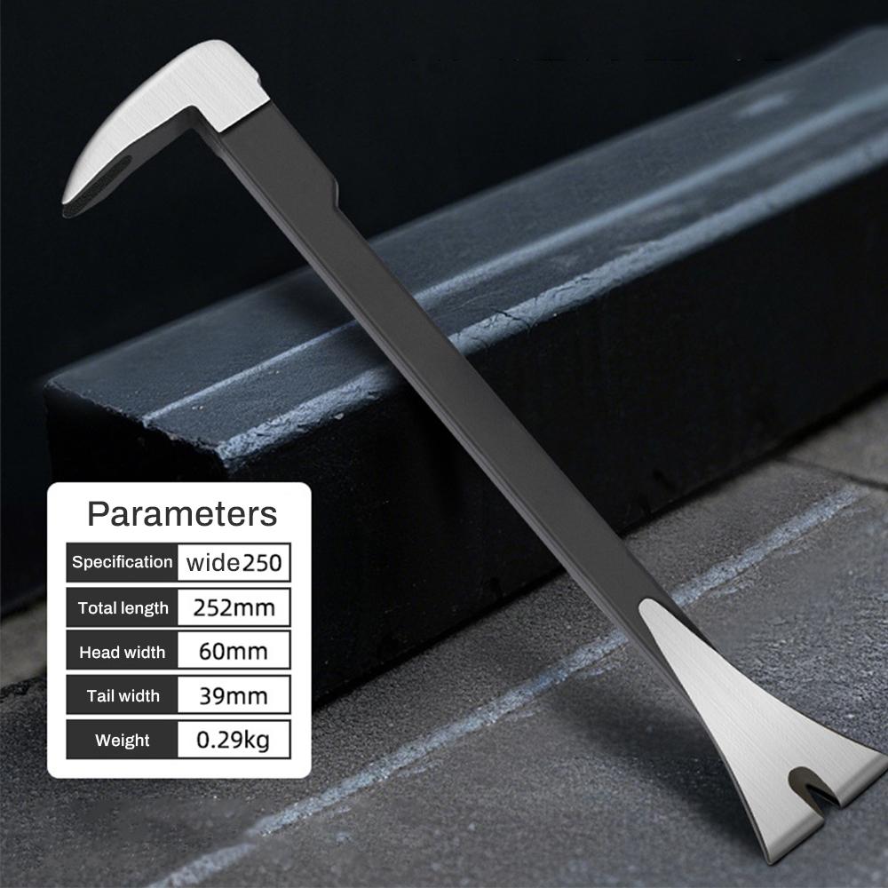 1 шт. Гвоздодер Кошачья лапа Удалитель гвоздей Многофункциональный лом Инструмент Стальной Экстрактор гвоздей Сверхпрочный для дома Деревообрабатывающие инструменты