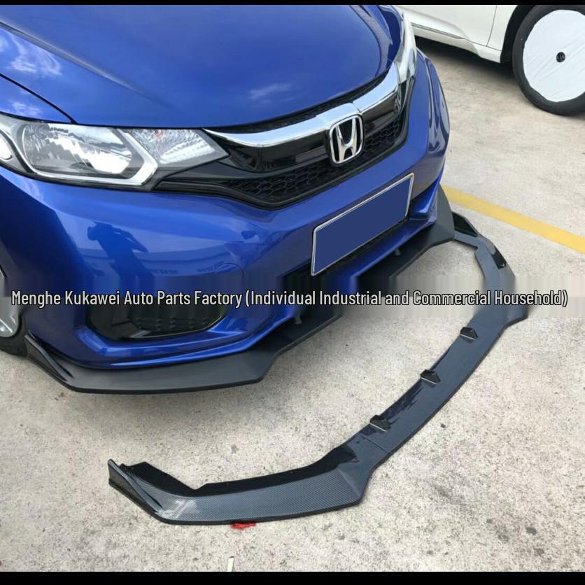 2014-2018 Honda Fit Передний сплиттер губы - Модифицированный обвес