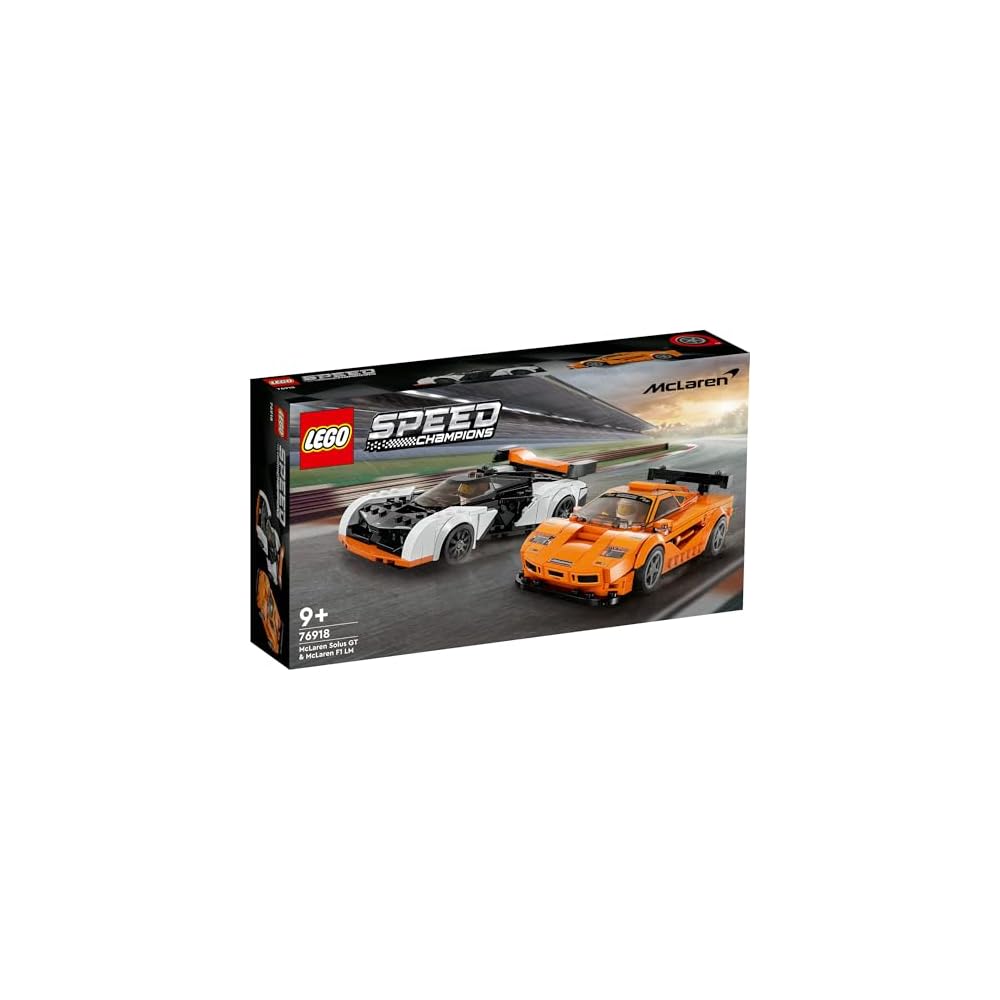 LEGO Speed Champions McLaren Solus GT & F1 LM 581 Pieces Building Toy for Kids Ages 9-11