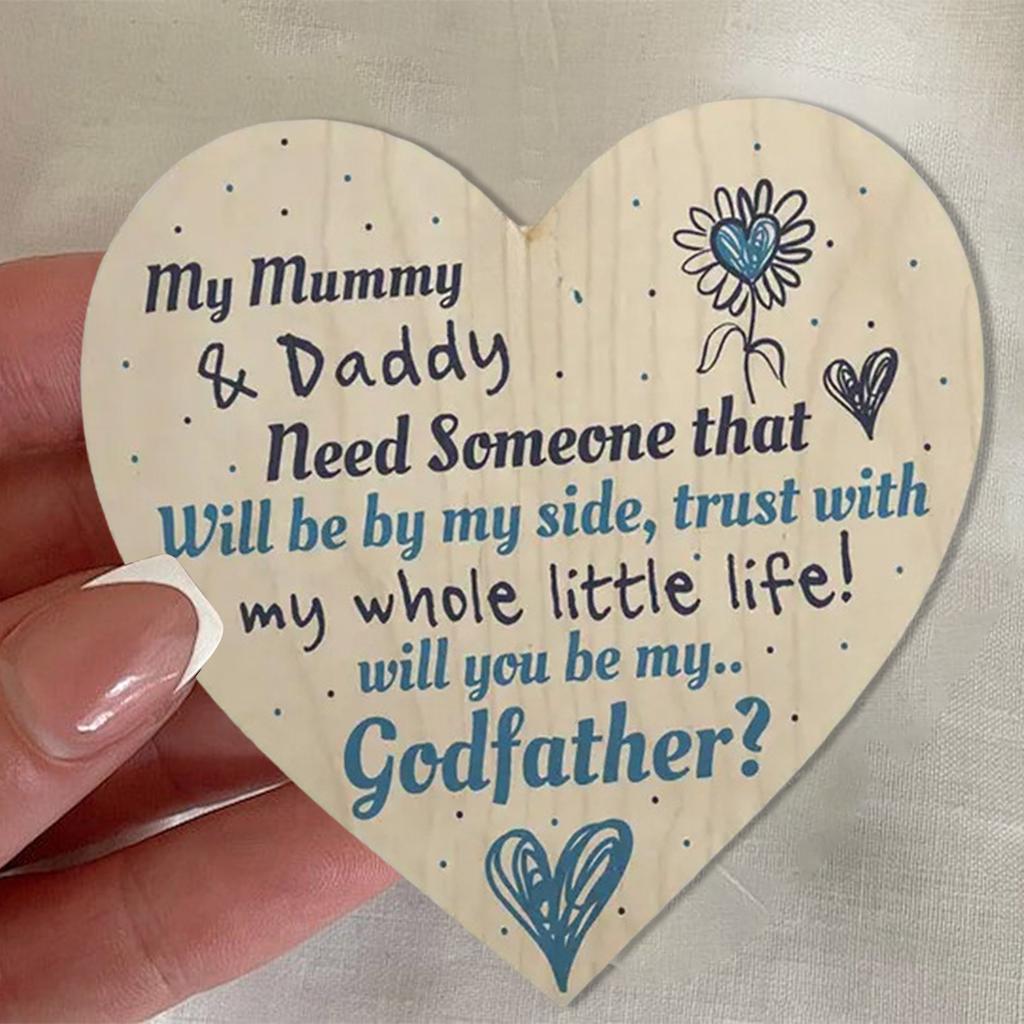 Деревянная подвесная табличка в форме сердца ко Дню матери, подарок для мамы, праздничный кулон для украшения вечеринки