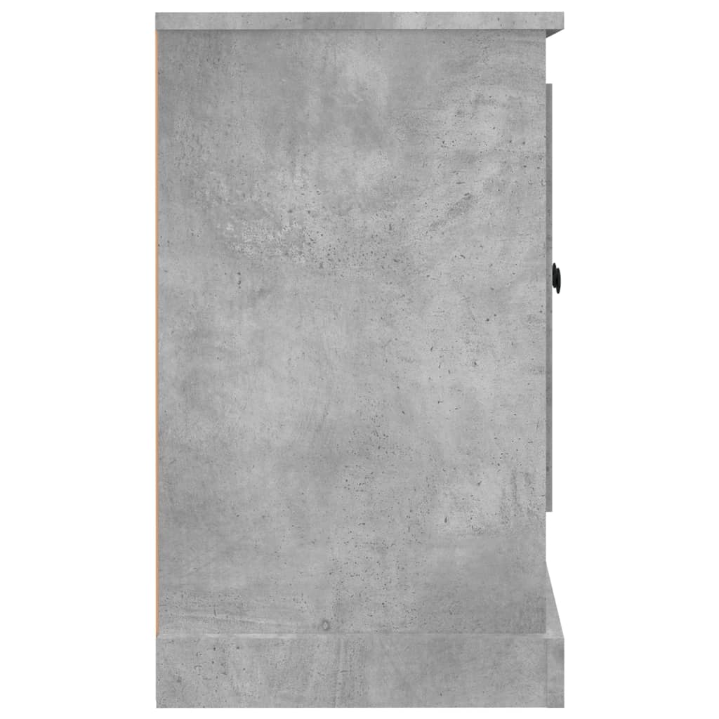 Sideboard Concrete Grey 100 x 35.5 x 60 cm Engineered Wood