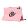 360 Rotating Litchi Grain Pattern Tablet Case For Redmi Pad 2 Pro 12.1 Poco Pad 12.1 2024 Shockproof Kickstand Protect PU Cover