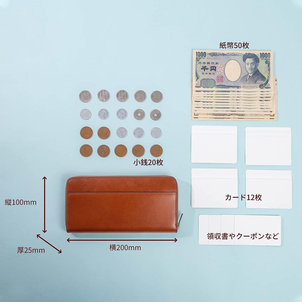 Длинный кошелек, изготовленный в Японии из кожи Tochigi, от лучших мастеров по изготовлению кошельков. Натуральная кожа, большой емкости, на молнии YKK, мужской кошелек для джентльменов. (военно-морской флот)