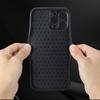 For iPhone 16 Pro Case Protective PU Leather Covered TPU Phone Shell