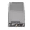 Прозрачный 2,5-дюймовый бокс-кейс для SATA HDD SDD, Type-C, мобильный жесткий диск, внешнее устройство, UASP (Нет
