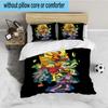 Muppet Show: Friendship Adventure 3PCS Bedding set,Ideal for 1pc Duvet Cover And 2pcs Pillowcases Perfect for Fan gift,Ideal for Bedroom, Dormitory