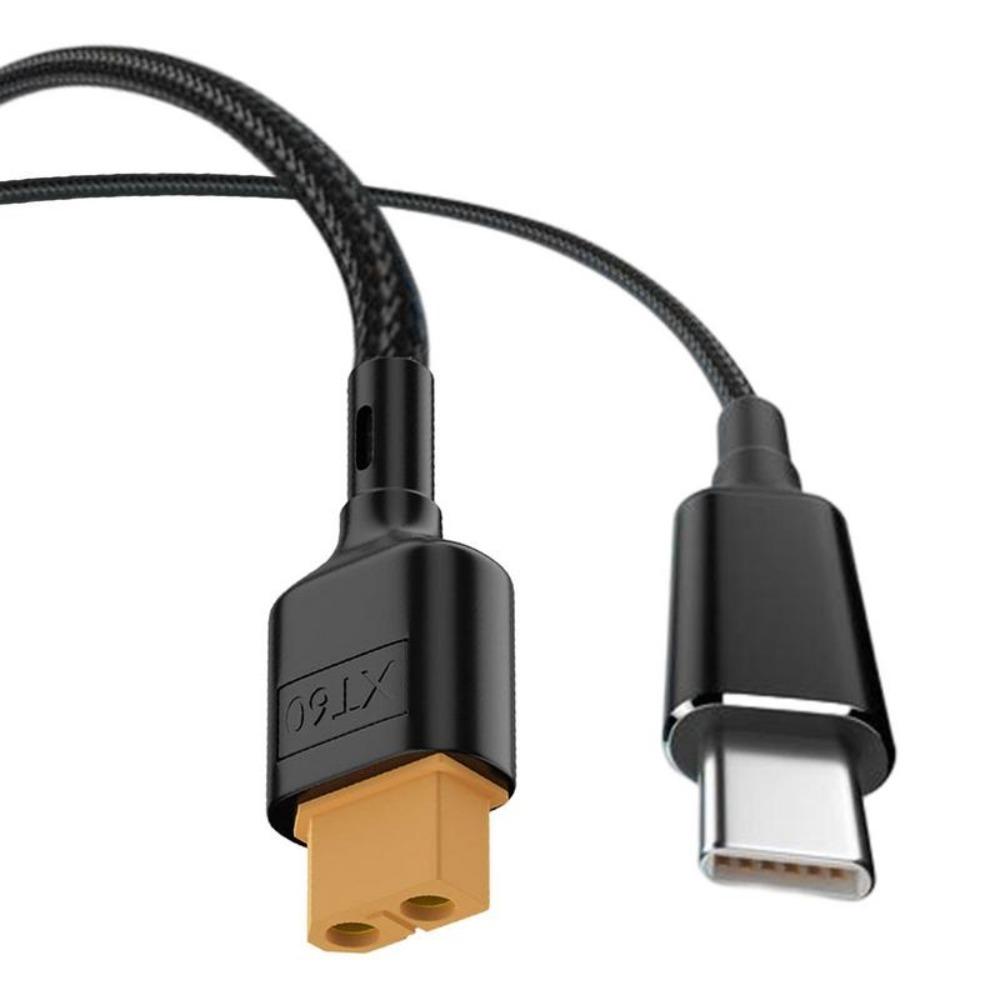 20 В 5 А XT60 - Type-C Кабель-адаптер USB-C - XT60 Кабель для зарядки Зарядное устройство для моделей самолетов