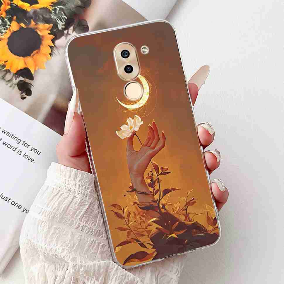 Чехол для Huawei Honor 6X BLN-AL10 Милый Мультяшный Рисунок Мягкий Силикон ТПУ Чехол для Honor 6X 6x BLN-L21 5.5" Популярные Кошки Чехол