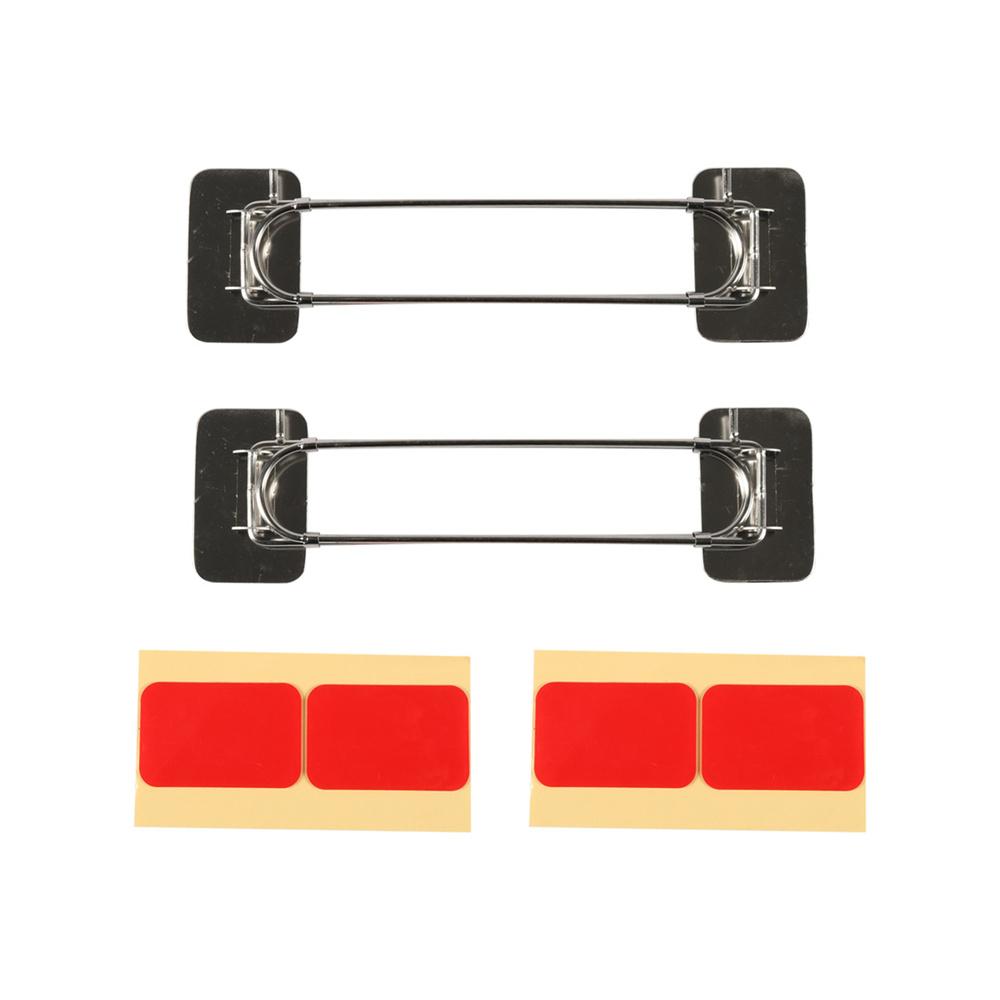 2 шт. Угловая штанга для хранения в душе для автодома - Регулируемая штанга из нержавеющей стали для угловых полок в кемпере