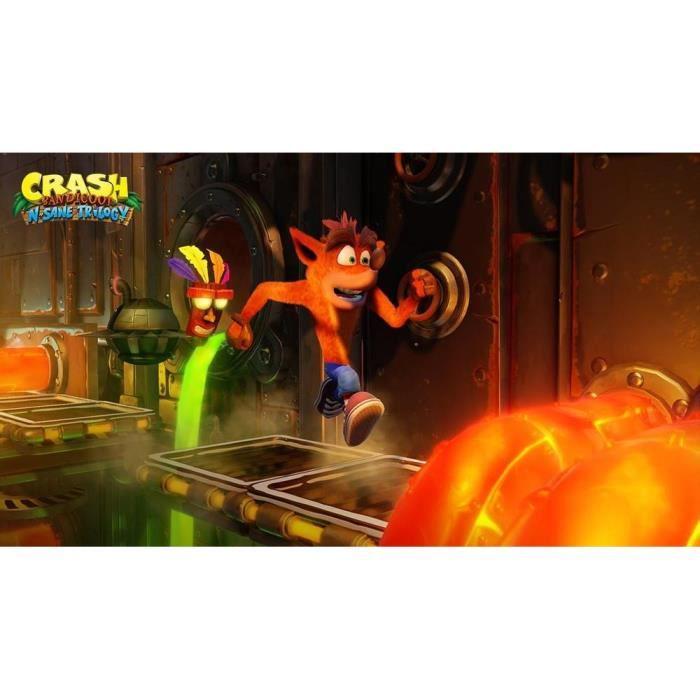 Крэш Бандикут N. Игра Sane Trilogy Switch