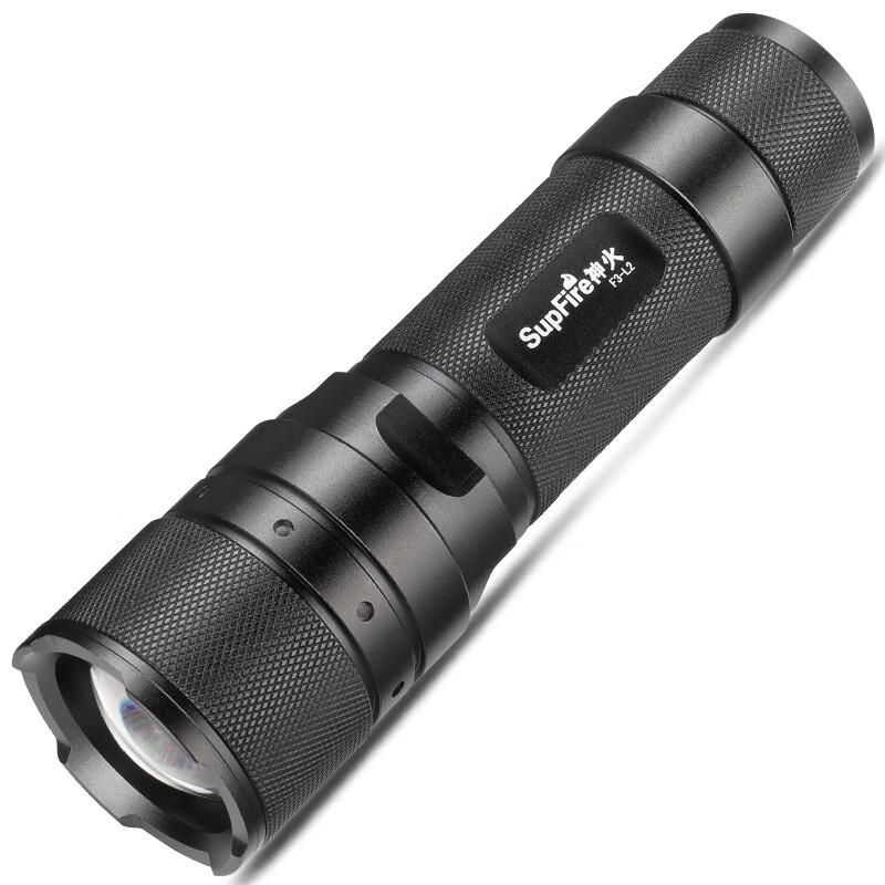 SupFire F3-XPE Rechargeable Zoom LED Flashlight