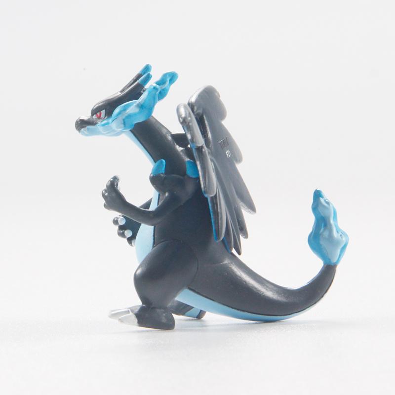 5 см Takara Tomy Оригинальные фигурки Покемонов Ms-51 Чаризард ПВХ Модель ПокеМон Подарок Аниме Коллекция Детский День Рождения X s Подвижная Сочлененная Масштаб