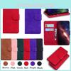For A06 Galaxy Solid Color Skin Leather Phone Case Women Magnetic Men