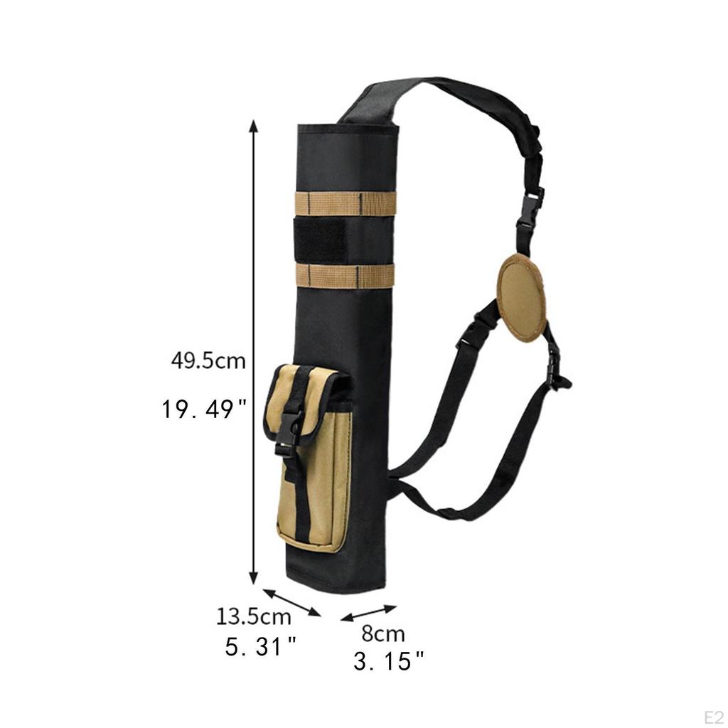 Сумка для колчана для стрельбы из лука, регулируемая, удобная и практичная, для мужчин и женщин