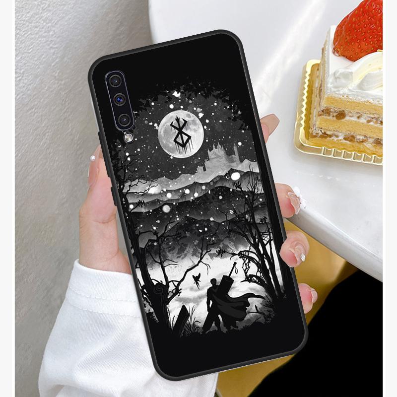 Чехол с аниме Berserk Guts для Samsung Galaxy A72 A52 A42 A32 A22 A12 A50 A70 A41 A51 A71 A21S A52S Fundas