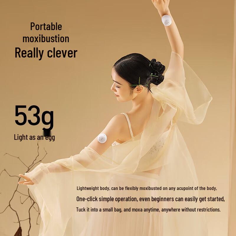 Мини-прибор для моксотерапии Breo Ginger Bamboo