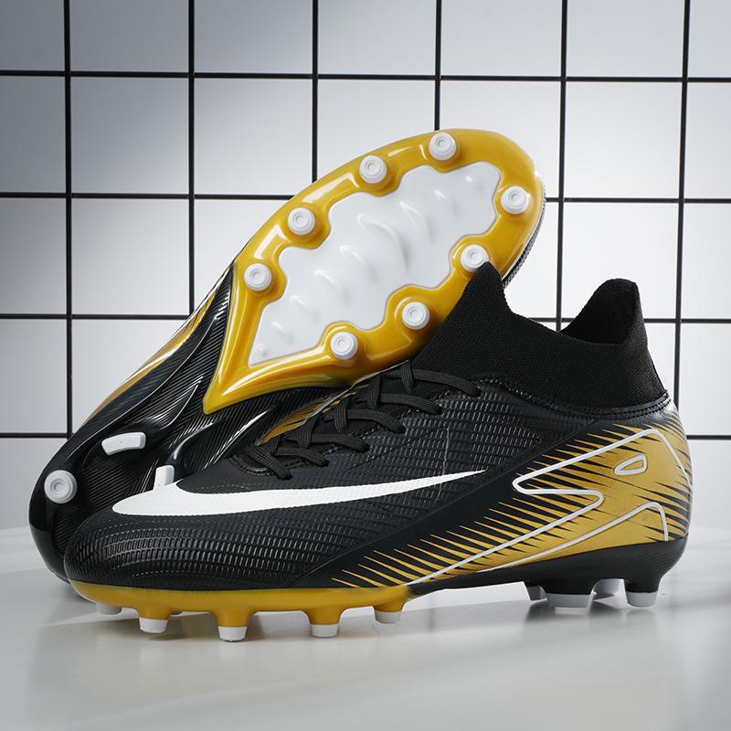 High-Top Adult Football Shoes Men'S And Women'S Long Nails Broken Nails Outdoor Student Professional Football Shoes