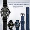 Подходит для Seiko PROSPEX ancestor mm series replica SLA017J1 SLA039J1 силиконовый ремешок для часов 20 мм 22 мм