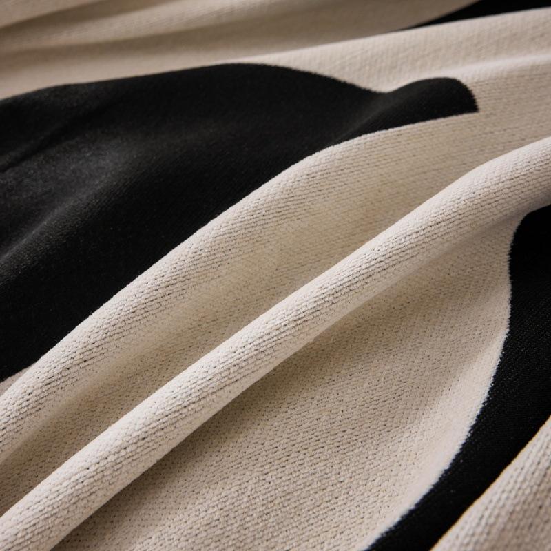 Nordic Chenille Sofa Throw Blankets Outdoor Camping Picnic Large Blanket Leisure Beach Towel White Travel Rug Tassels Linen Home