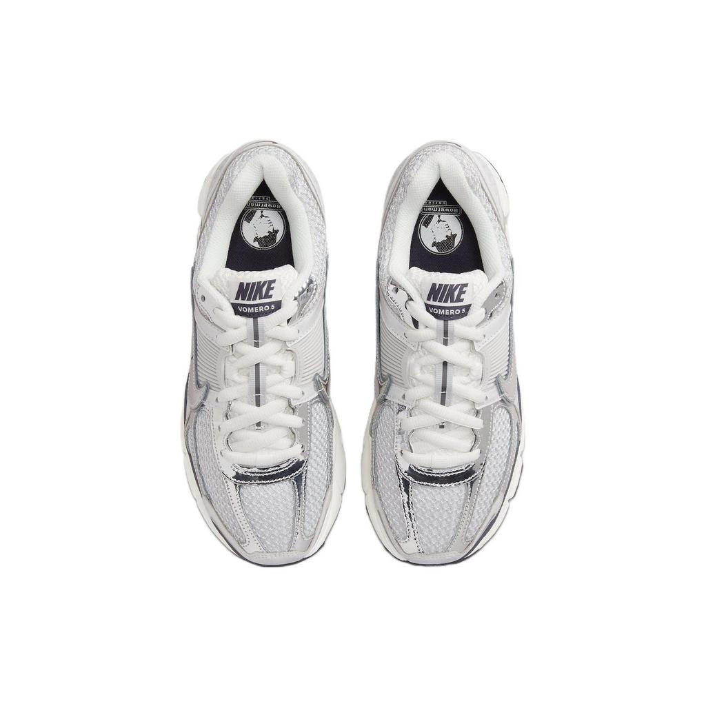 Nike Air Zoom Vomero 5 Photon Dust серебристо-металлик женские кроссовки Chrome Gridiron Sail FD0884-025