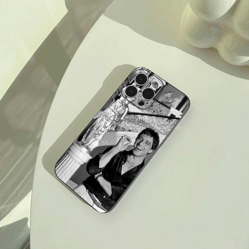 S-Шрам-Мода Горячий Чехол Для Телефона Для iPhone 17,16,15,14,13,12,11 Pro Max,16Plus,XS Мягкий Черный Чехол