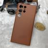 Роскошный официальный кожаный чехол Samsung Galaxy S24 Ultra S23 S22 Ultra S24 Plus Все включено Защита линз Задняя крышка С коробкой