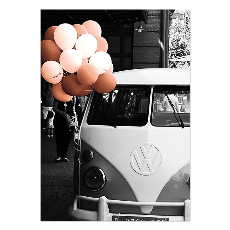 Парижская башня колесо обозрения трамвайная дорога уличная настенная живопись на холсте плакаты на скандинавскую тему и принты настенные панно для декора гостиной