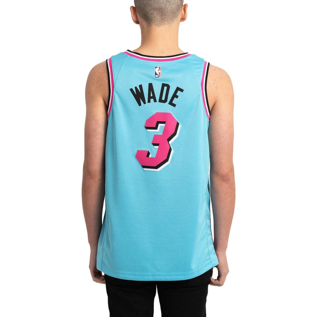 Nike NBA Dwyane Wade Miami Heat 2019/20 ViceWave City Edition Swingman Jersey #3 Men's AV4650-425