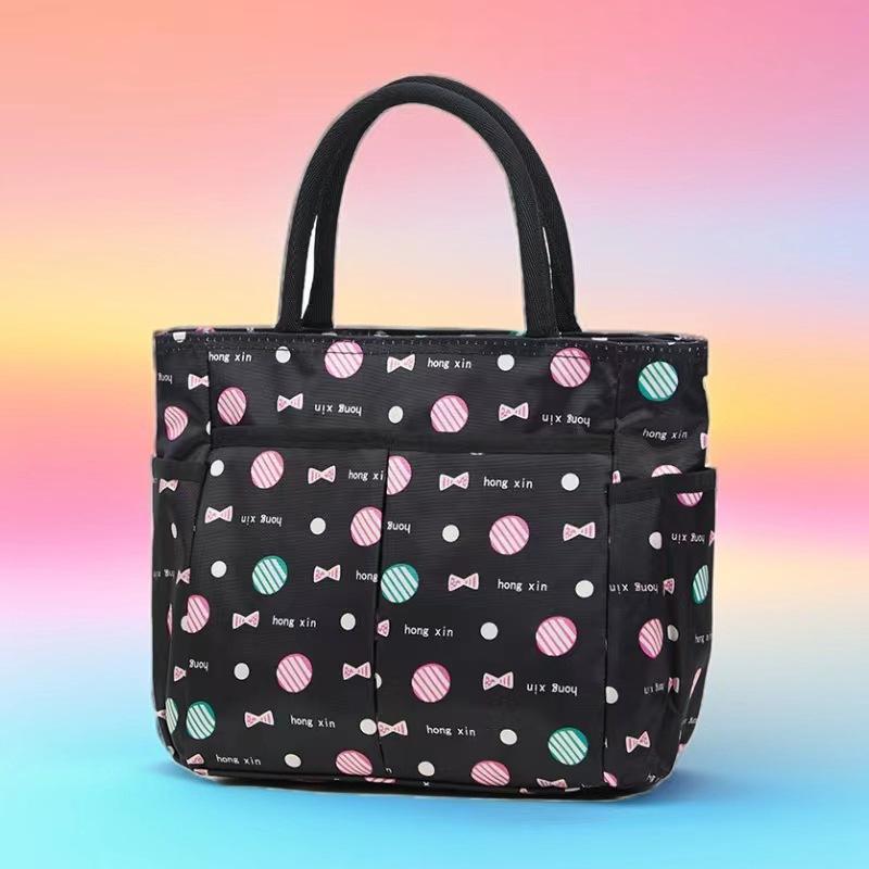Lunch Bag for Women, Stylish Lunch Tote Bags with Cup Holder Reusable Lunch Bag for Work, Travel, Beach or Picnic,Lunch Box Gifts for Women Men