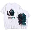 Аниме Tengen Toppa Gurren Lagann футболка женская унисекс Unisexga футболки с короткими рукавами хип-хоп уличная футболка большого размера унисекс