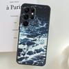 Blue Ocean Waves Sea Case For Samsung Galaxy S26 Ultra S24 S23 S22 S21 S25 Ultra S10 S20 Plus S25 FE Phone Cover