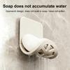 Silicone Scrubber Holder Wall Mounted Flexible Sponge Holder, Traceless Adhesive Drain Rack, Space Sink Storage Rack for Soap Saving Bendable Kitchen