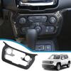 Car Dashboard Air Conditioning Panel Decoration Cover Frame Stickers for Jeep Renegade 2018-2022 Interior Mouldings