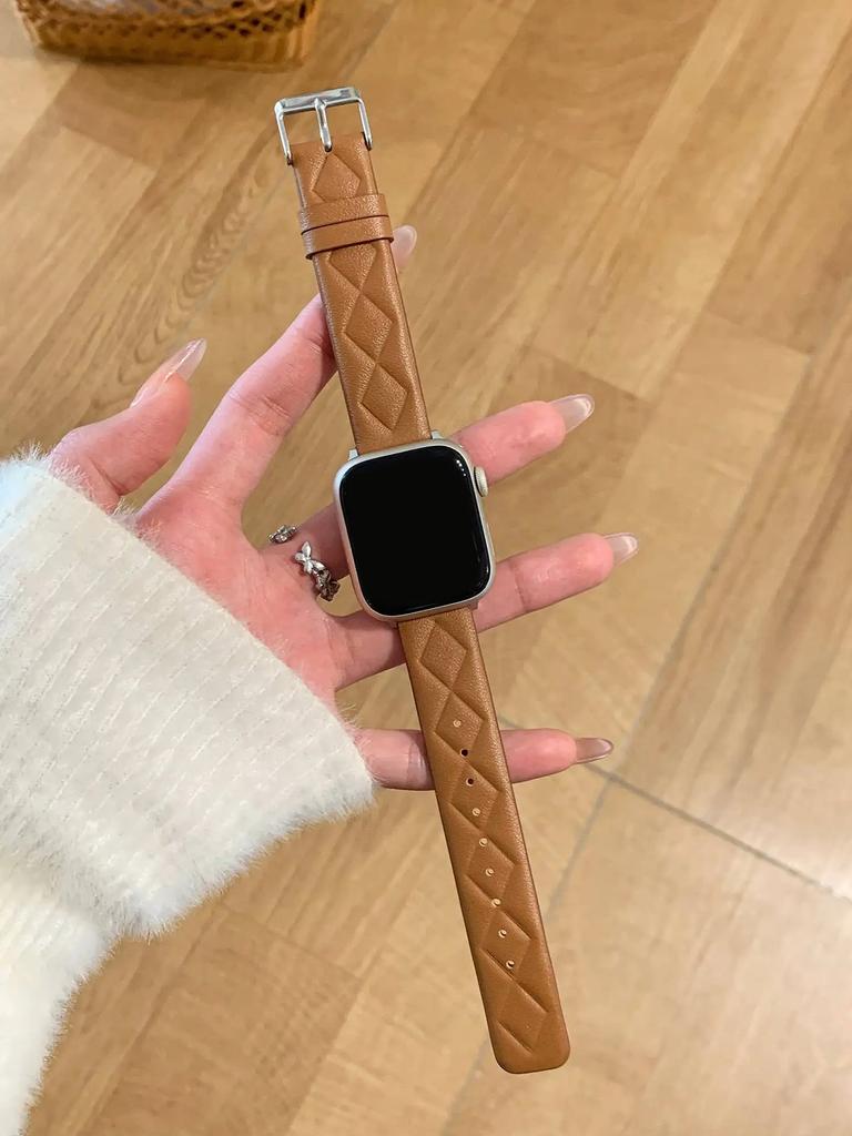Премиальное высококачественное мягкое кожаное петлевое ремешок Для Apple Watch женские 44мм 40 45 41 49 42 38 Серии 11 10 9 8 SE 7 6 5 4 3 Ремешок