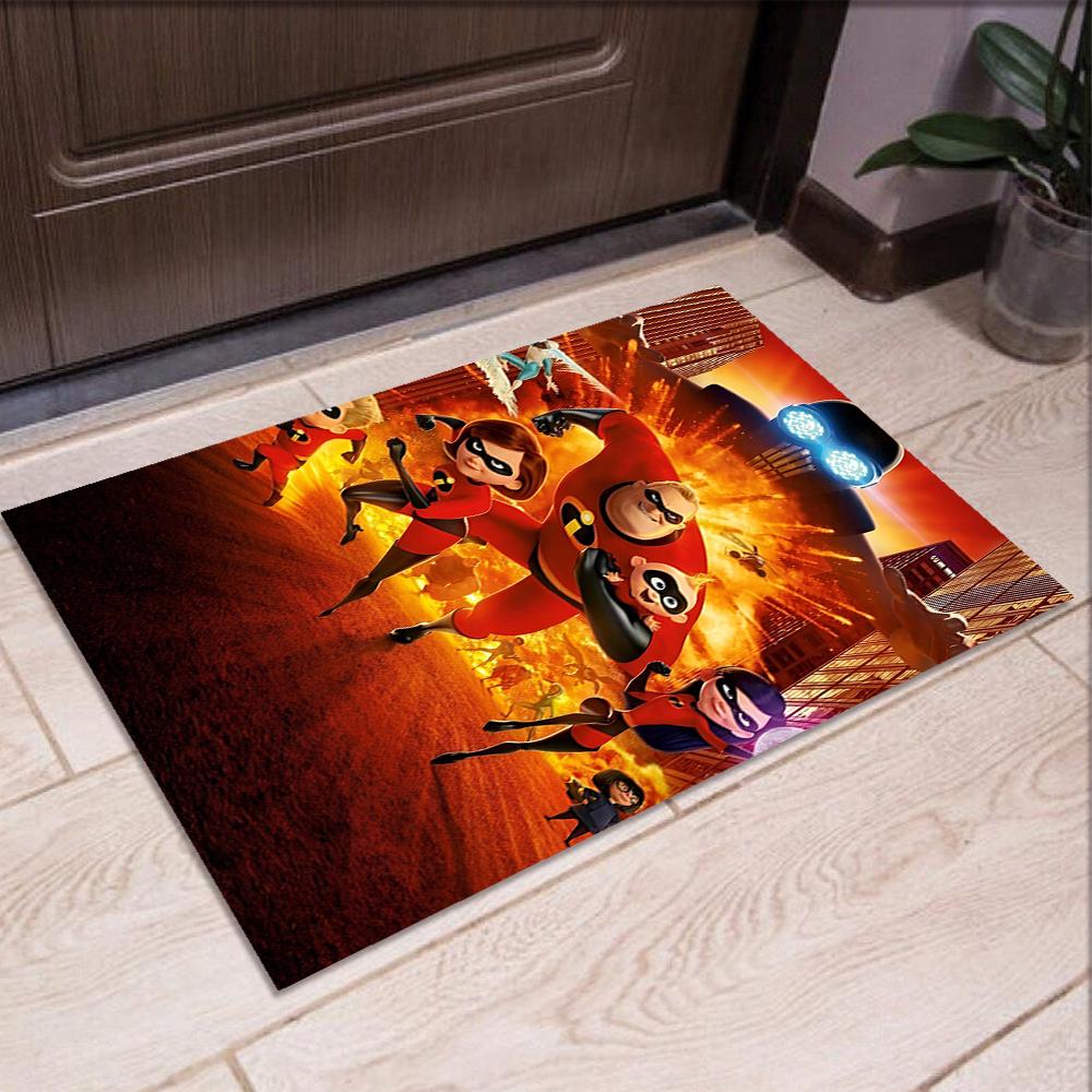 The Incredibles Printed Carpet Rug for Office Chair Living Room Bedroom Kitchen Room Decor Gifts
