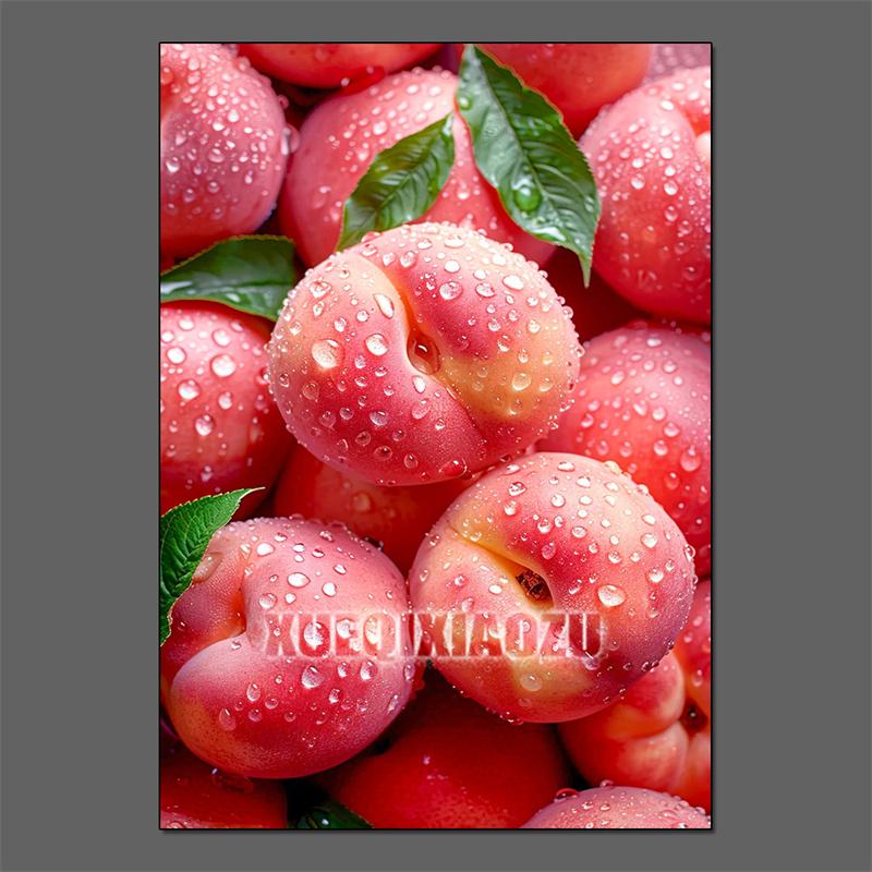 Fruit Diamond Painting Strawberry Lemon Picture Full Diamond Mosaic Cross Stitch Kit Art DIY Kitchen Restaurant Home Decoration