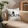 CRAFTED WITLOVE Наволочка T-touS-s Уют Диван-кровать Шелковистая элегантная Скрытая молния Индивидуальная Декоративная наволочка