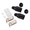 10 Set Assembly Type RJ45 Connector Kit 8   Cat5e Cat6 Industrial Ethernet Modular Plugs
