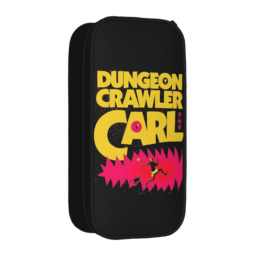 Fashion Dungeon Crawler Carl Pencil Case Pencil Box Pen Holder Kids Big Capacity Bag School Supplies Gift Stationery