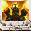Большой Крутой FPS Видео DDoomS Игровой Гобелен Популярное Украшение Комнаты Настенный Гобелен Художественная Комната Домашний Декор Настенное Искусство Декор