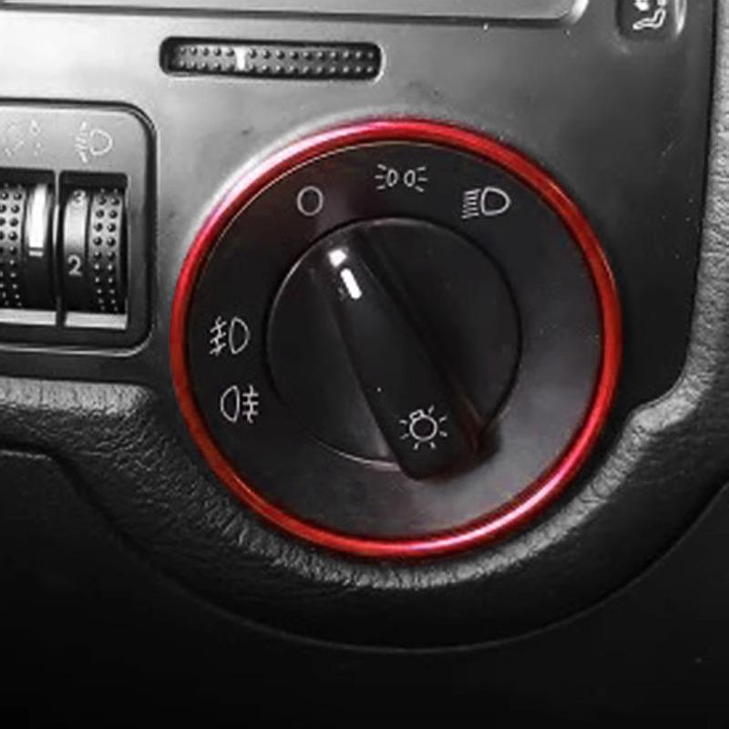 Декоративное кольцо переключателя фар для Volkswagen Magotan, Sagitar, Golf, POLO, Lavida