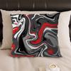 Strata Liquid Pillow Cushion Cover Pillowcase Living Room Sofa Home Decor Customized