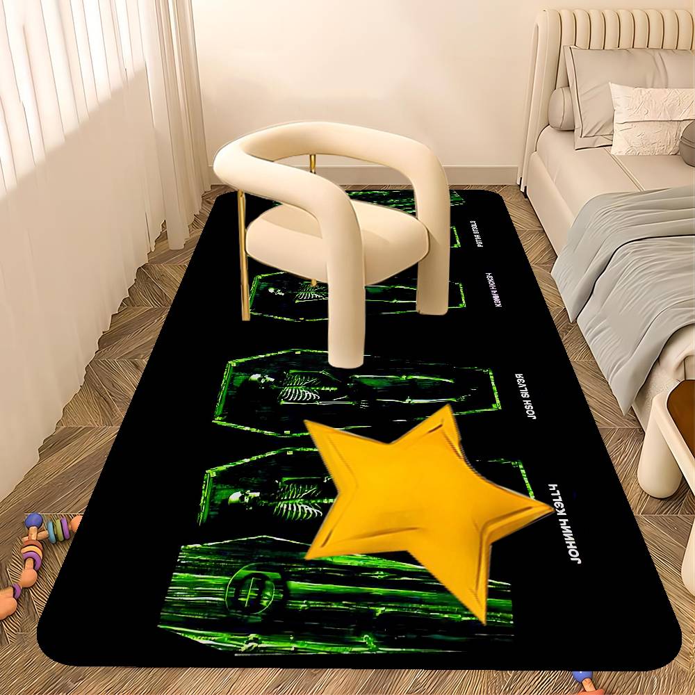 Classic Band T-Type O N-Negative Kitchen Mat Cheaper Anti-slip Modern Living Room Balcony Printed Modern Home Decor