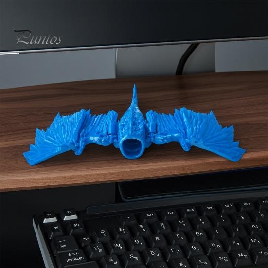 Динамичное Положение Существо из Моря 3D Печатная Игрушка-Пожиратель, Гибкие Подвижные Суставы Реалистичная Уникальная Настольная Декорация Глубоководный Монстр, Игрушки для Снятия Стресса