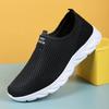 Summer New Men's Sports Running Shoes Designer Lightweight Breathable Slip-on Man Casual Sneakers Flats Shoes Size 38-46 Hombre
