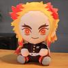 Cartoon Demon Slayer Plush Toys Kawaii Kamado Tanjirou Agatsuma Zenitsu Kamado Nezuko Stuffed Dolls Lovely Pillow